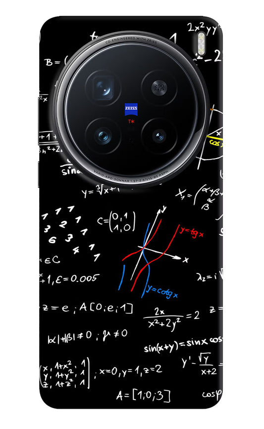 Mathematics Formula Vivo X200 Pro 5G Hard Case Back Cover by Casekaro
