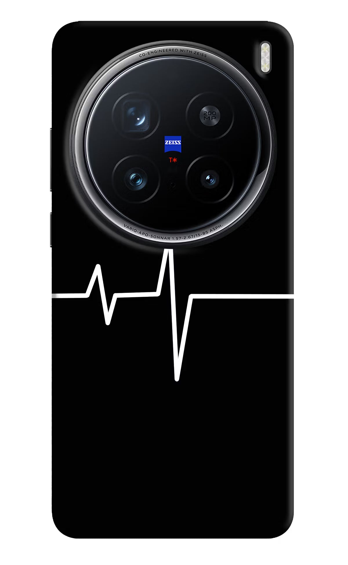 Heart Beats Vivo X200 Pro 5G Hard Case Back Cover by Casekaro