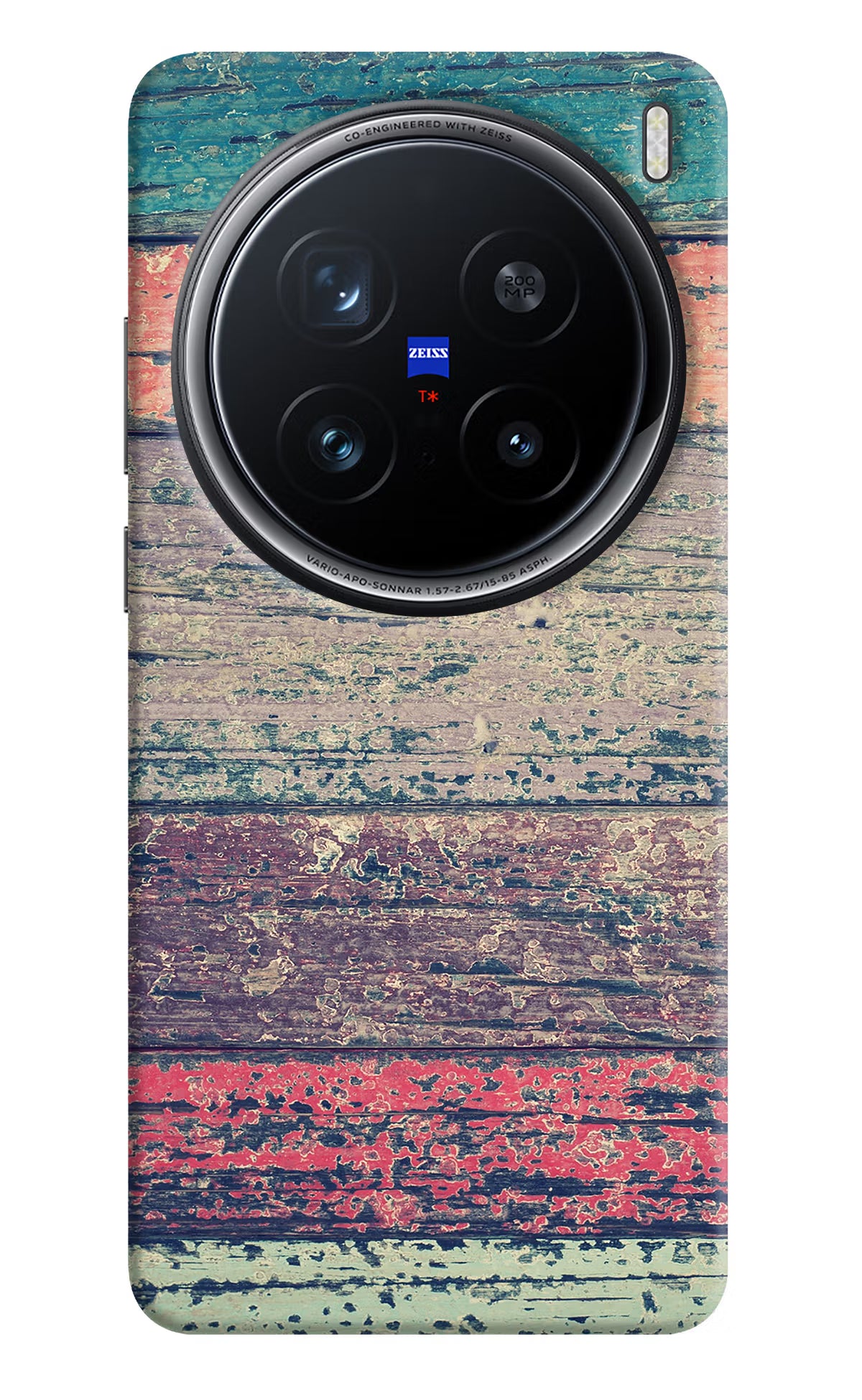 Colourful Wall Vivo X200 Pro 5G Hard Case Back Cover by Casekaro