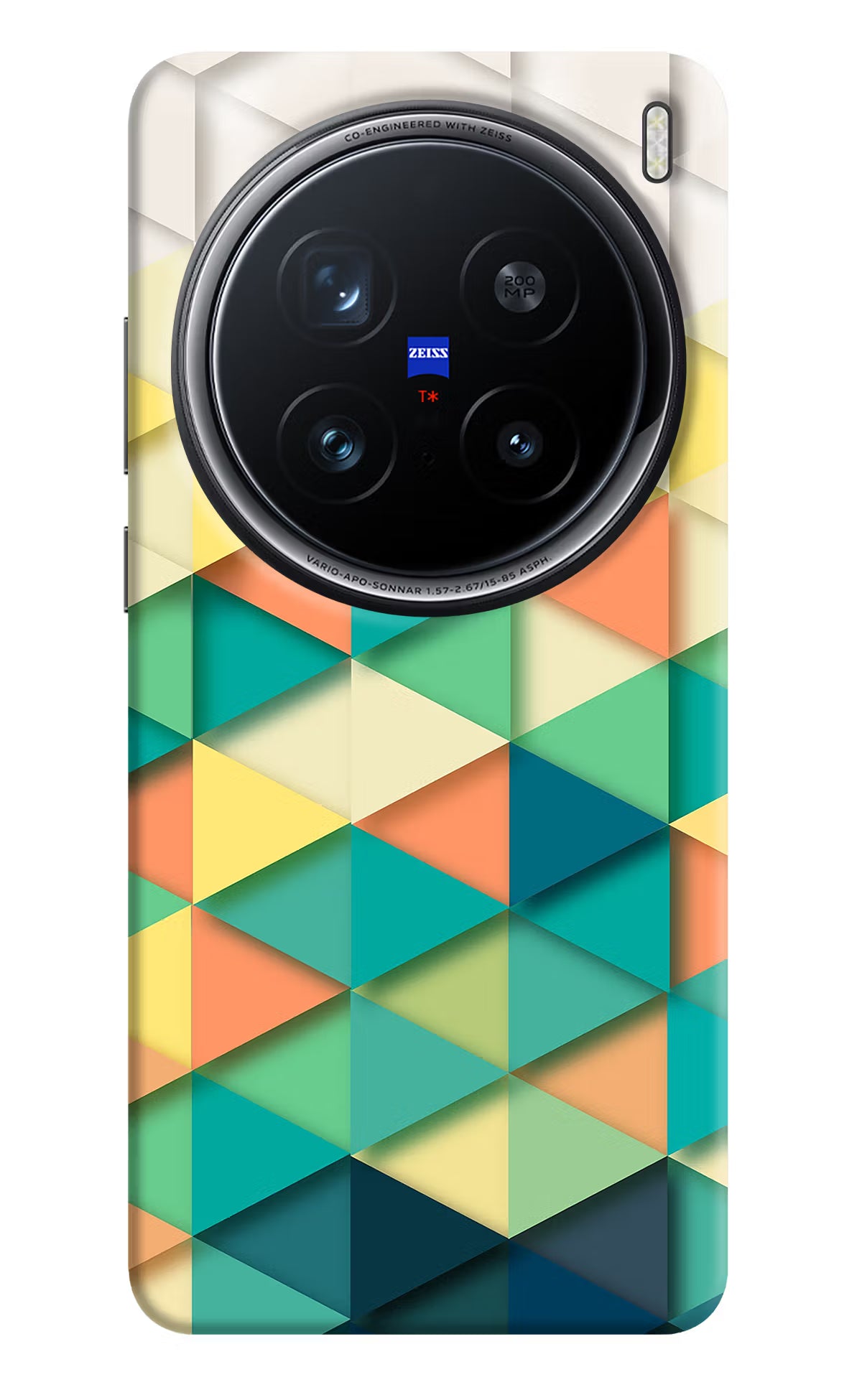 Abstract Vivo X200 Pro 5G Hard Case Back Cover by Casekaro