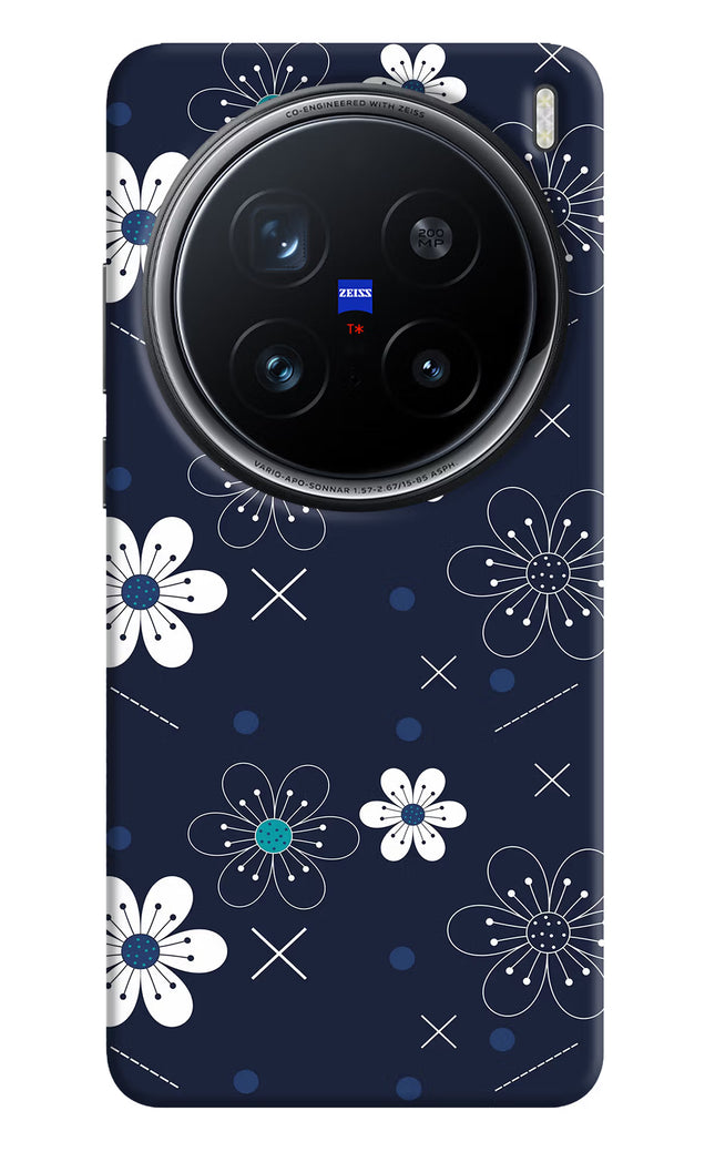 Flowers Vivo X200 Pro 5G Hard Case Back Cover by Casekaro