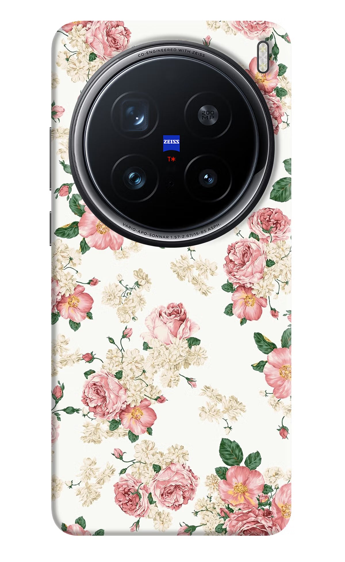 Flowers Vivo X200 Pro 5G Hard Case Back Cover by Casekaro