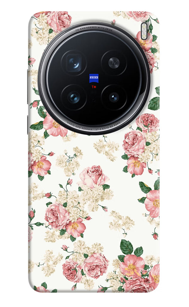 Flowers Vivo X200 Pro 5G Hard Case Back Cover by Casekaro