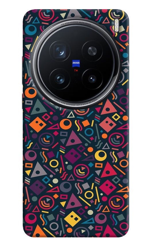 Geometric Abstract Vivo X200 Pro 5G Hard Case Back Cover by Casekaro