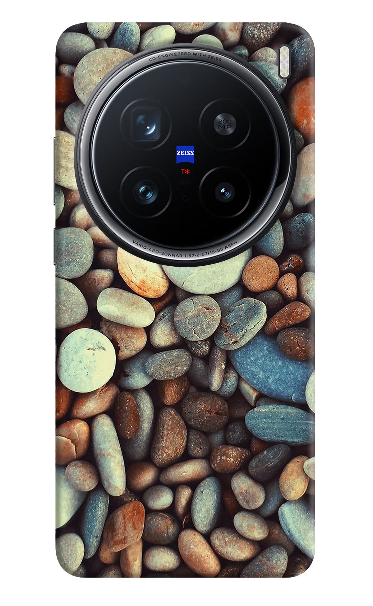 Pebble Vivo X200 Pro 5G Hard Case Back Cover by Casekaro