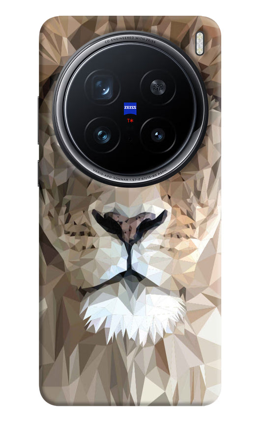 Lion Art Vivo X200 Pro 5G Hard Case Back Cover by Casekaro