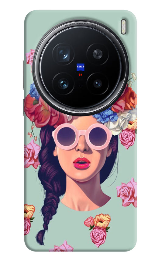 Pretty Girl Vivo X200 Pro 5G Hard Case Back Cover by Casekaro