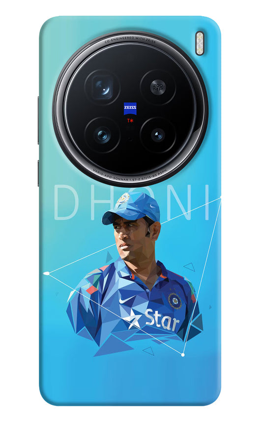 Dhoni Artwork Vivo X200 Pro 5G Hard Case Back Cover by Casekaro