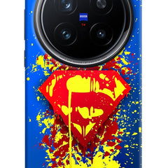 Superman logo Vivo X200 Pro 5G Hard Case Back Cover by Casekaro