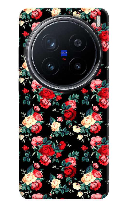 Rose Pattern Vivo X200 Pro 5G Hard Case Back Cover by Casekaro