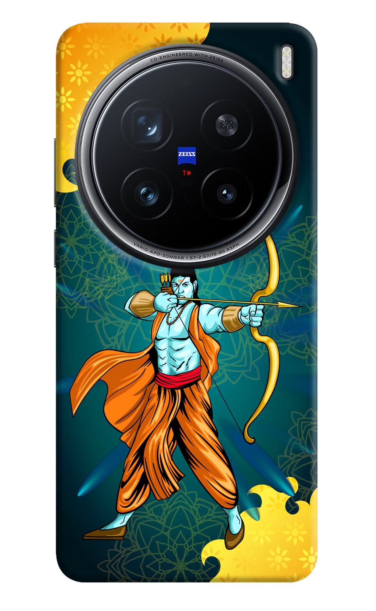 Lord Ram - 6 Vivo X200 Pro 5G Hard Case Back Cover by Casekaro