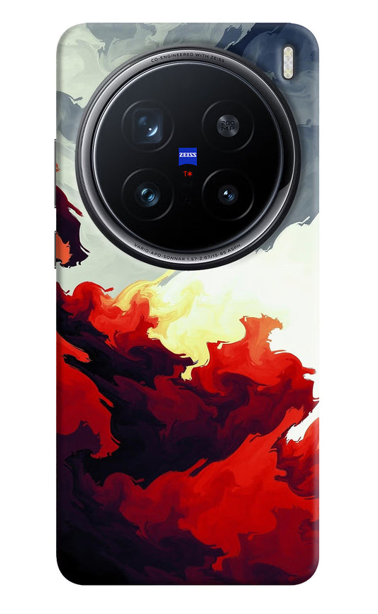 Fire Cloud Vivo X200 Pro 5G Hard Case Back Cover by Casekaro