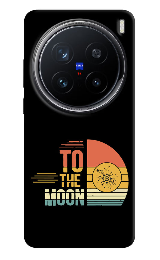 To the Moon Vivo X200 Pro 5G Hard Case Back Cover by Casekaro