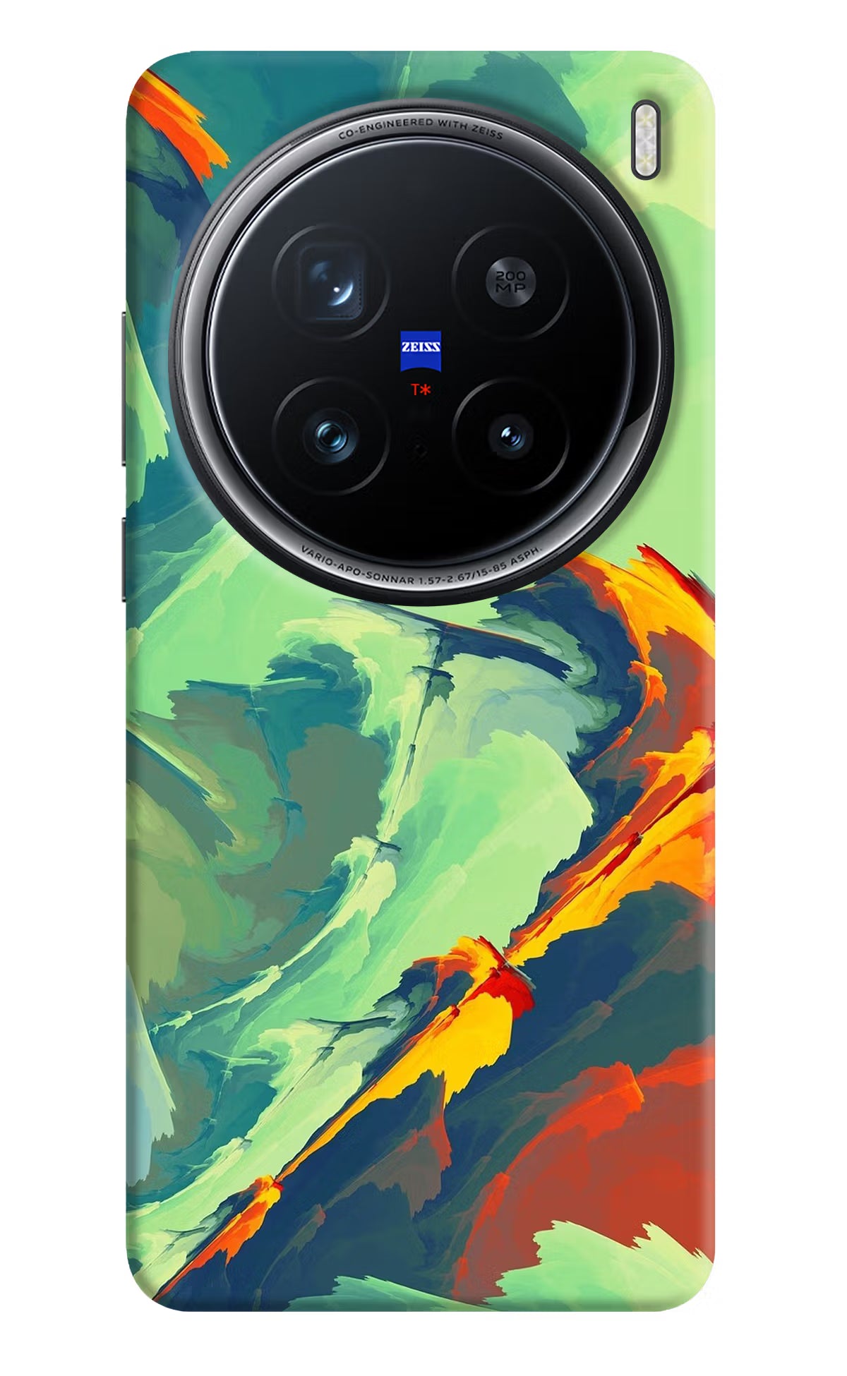 Paint Art Vivo X200 Pro 5G Hard Case Back Cover by Casekaro