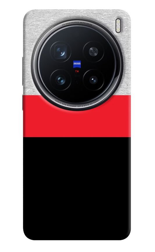 Tri Color Pattern Vivo X200 Pro 5G Hard Case Back Cover by Casekaro