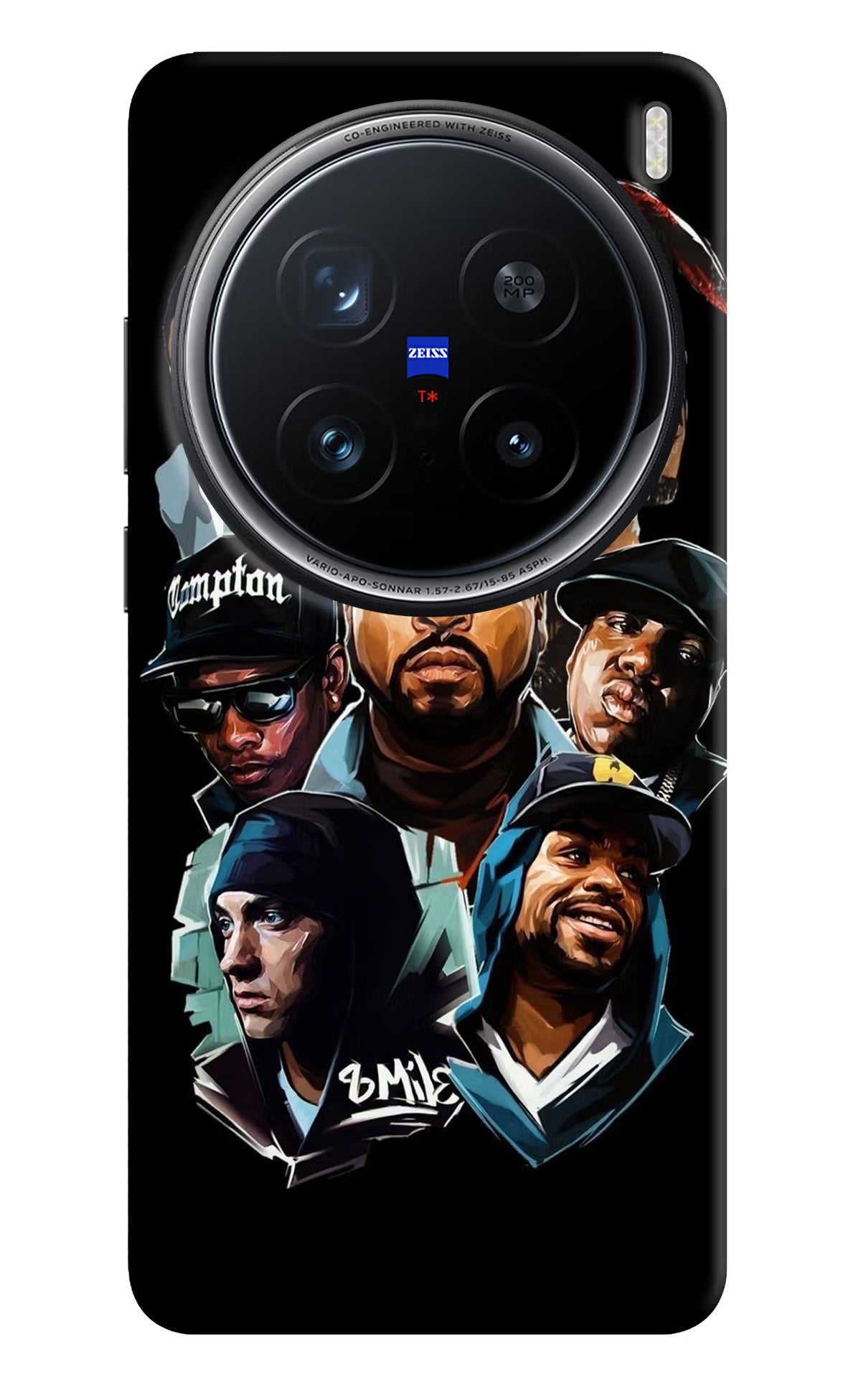Rappers Vivo X200 Pro 5G Hard Case Back Cover by Casekaro