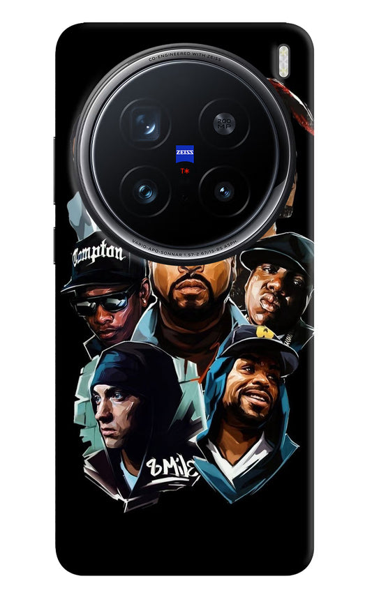Rappers Vivo X200 Pro 5G Hard Case Back Cover by Casekaro