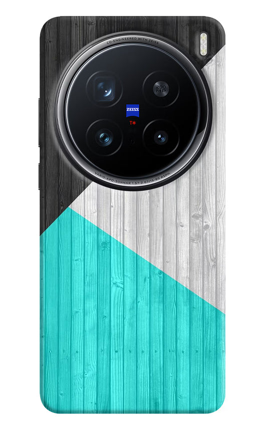 Wooden Abstract Vivo X200 Pro 5G Hard Case Back Cover by Casekaro