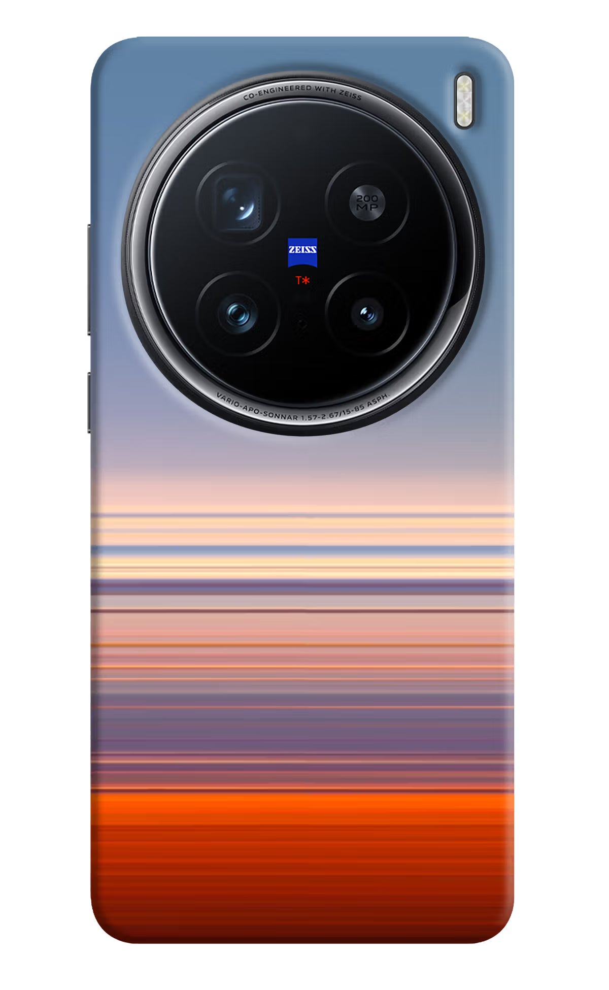 Morning Colors Vivo X200 Pro 5G Hard Case Back Cover by Casekaro