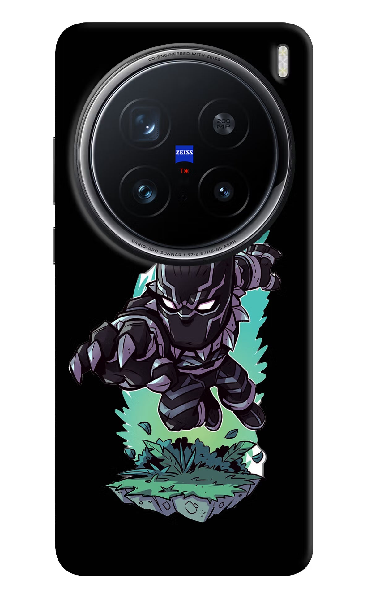 Black Panther Vivo X200 Pro 5G Hard Case Back Cover by Casekaro
