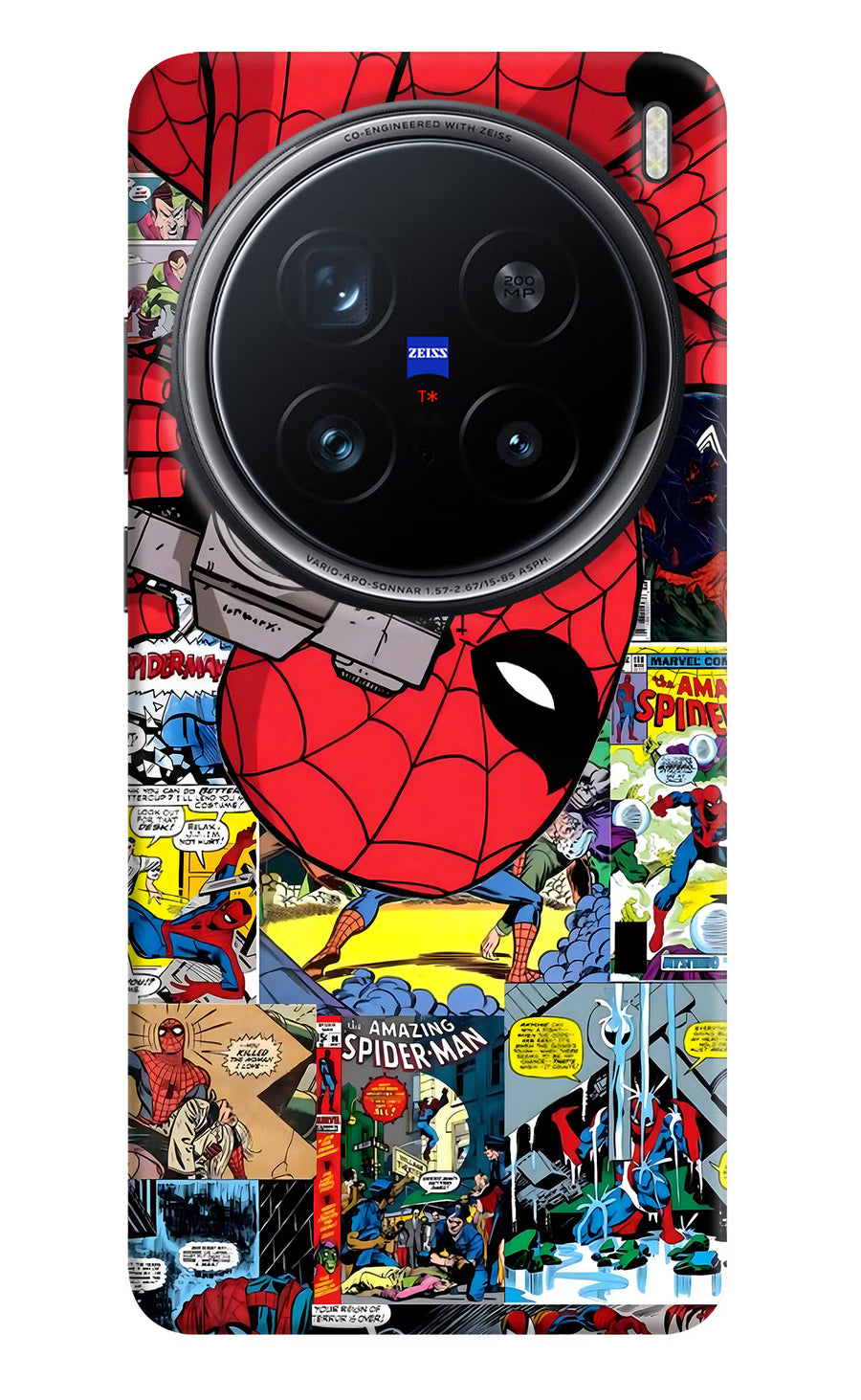 Spider Man Vivo X200 Pro 5G Back Cover, Hard case