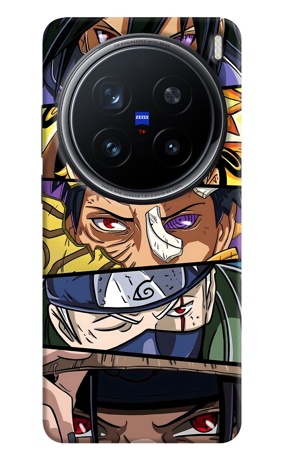 Naruto Character Vivo X200 Pro 5G Hard Case Back Cover by Casekaro