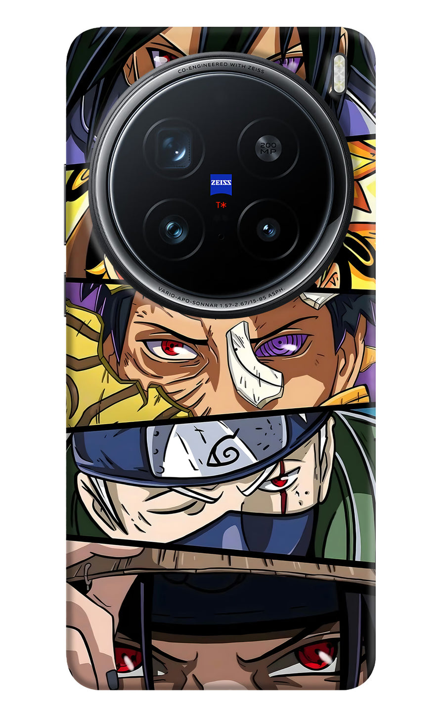 Naruto Character Vivo X200 Pro 5G Back Cover, Hard case