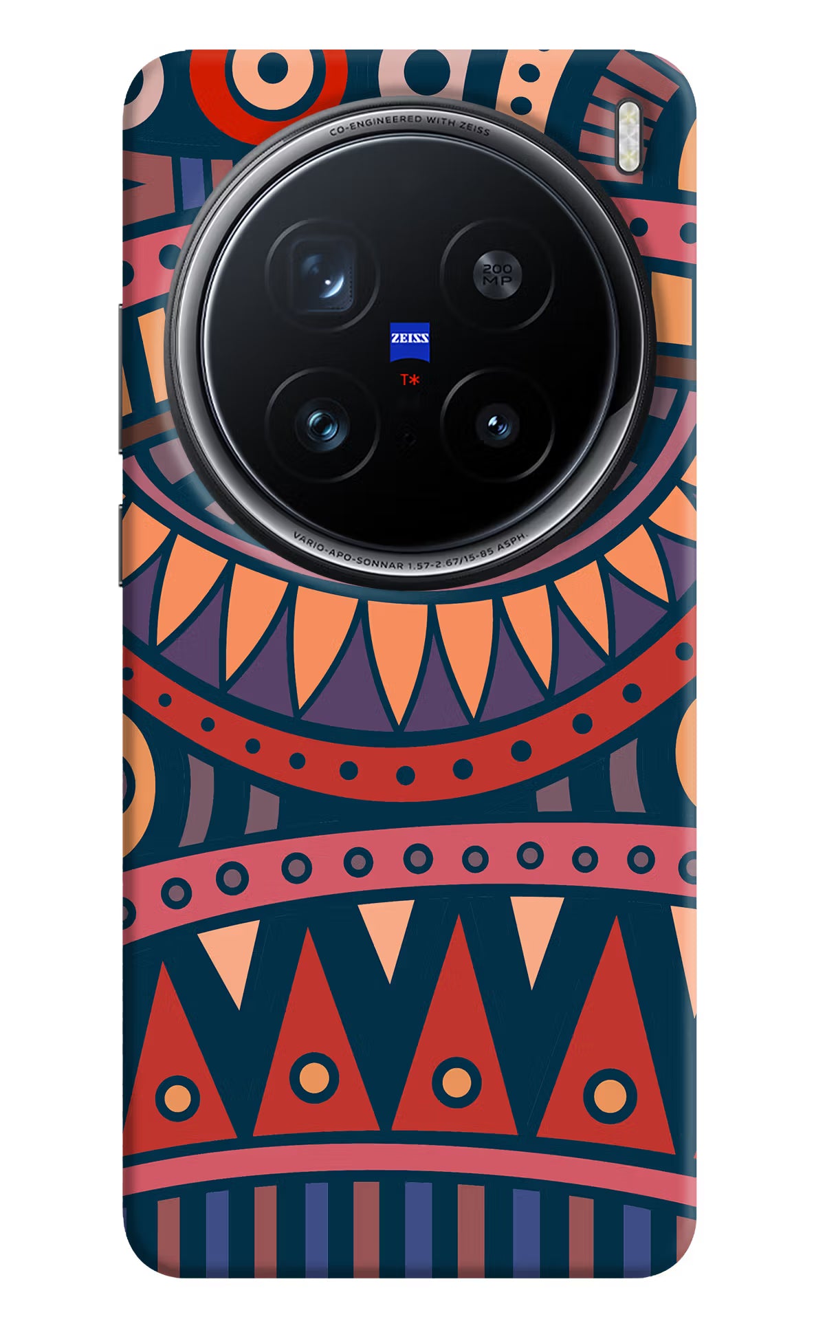 African Culture Design Vivo X200 Pro 5G Hard Case Back Cover by Casekaro