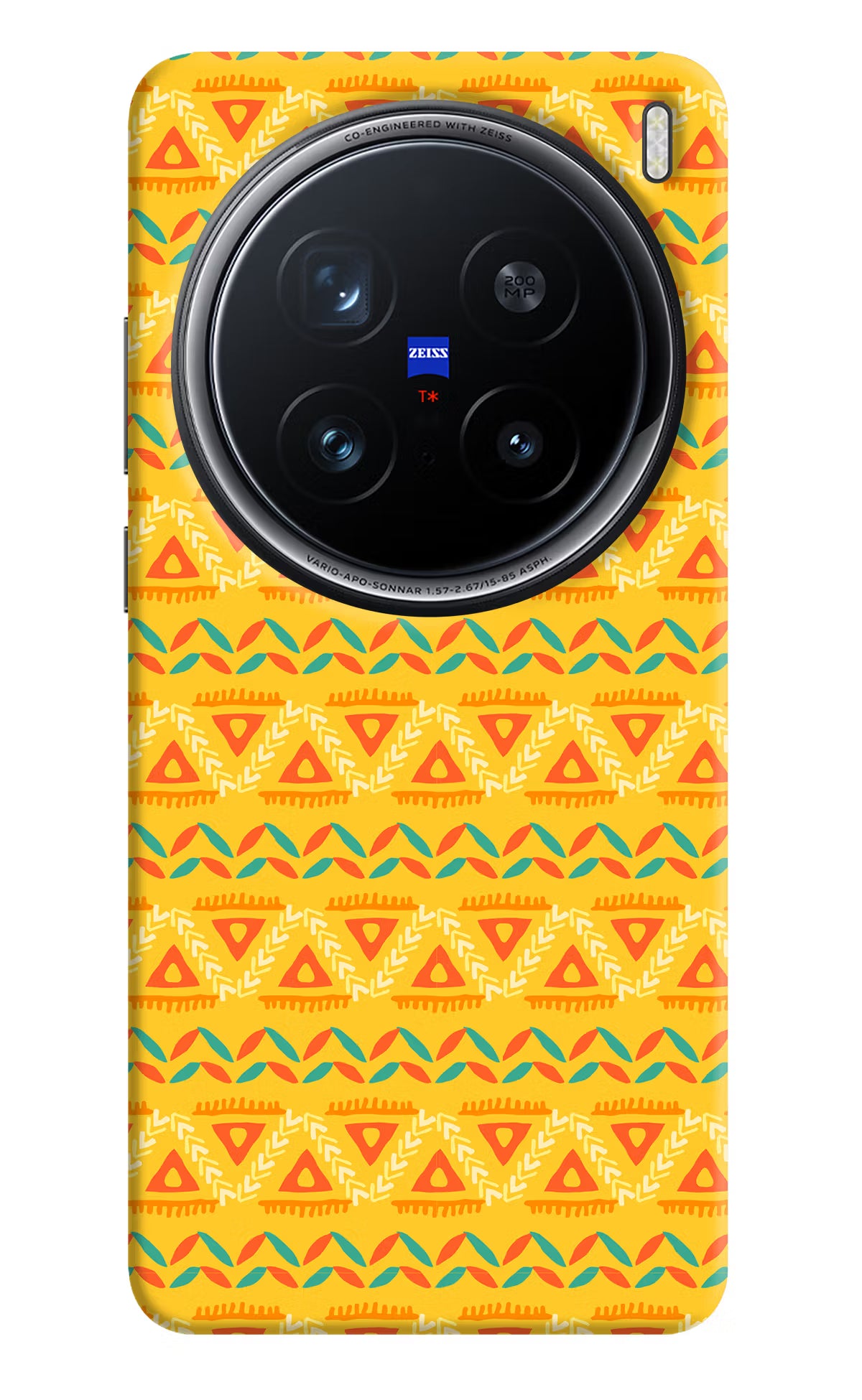 Tribal Pattern Vivo X200 Pro 5G Hard Case Back Cover by Casekaro