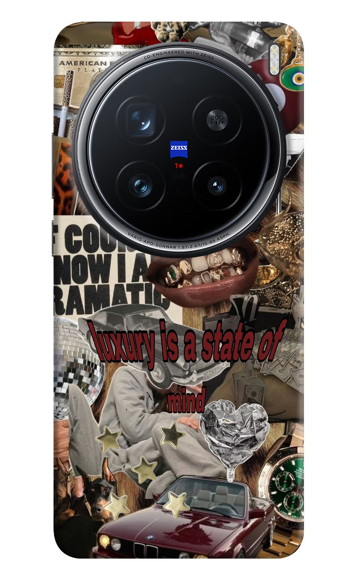 Luxury Vivo X200 Pro 5G Hard Case Back Cover by Casekaro