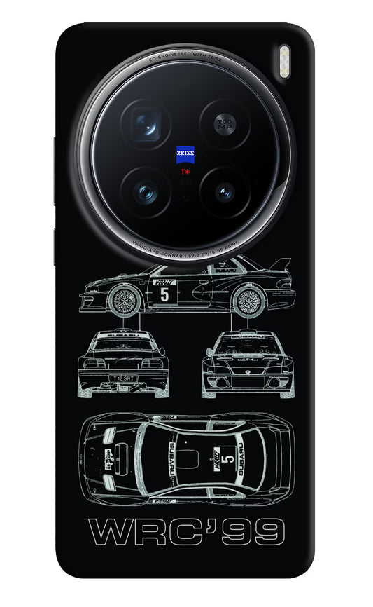 WRC'99 Vivo X200 Pro 5G Hard Case Back Cover by Casekaro
