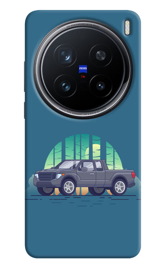 Retro Garage Vibe Vivo X200 Pro 5G Hard Case Back Cover by Casekaro