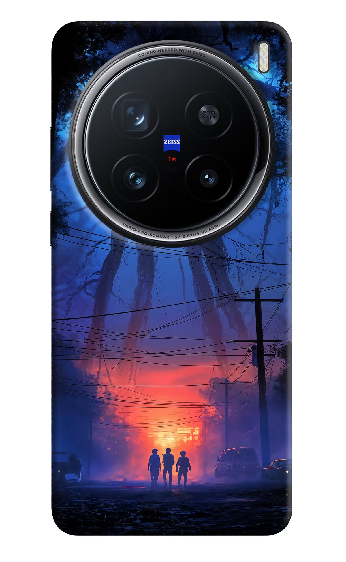 Ordinary Things Shadow Vivo X200 Pro 5G Hard Case Back Cover by Casekaro