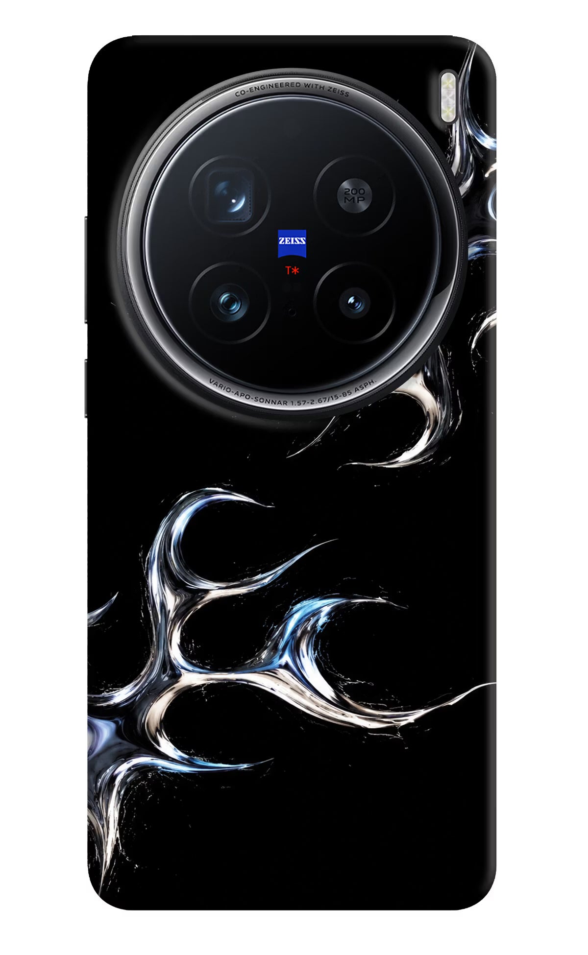 Chrome Tribal Vivo X200 Pro 5G Hard Case Back Cover by Casekaro