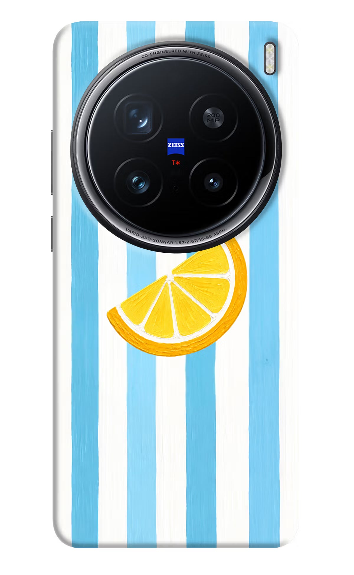 Summer Lemon Vivo X200 Pro 5G Hard Case Back Cover by Casekaro