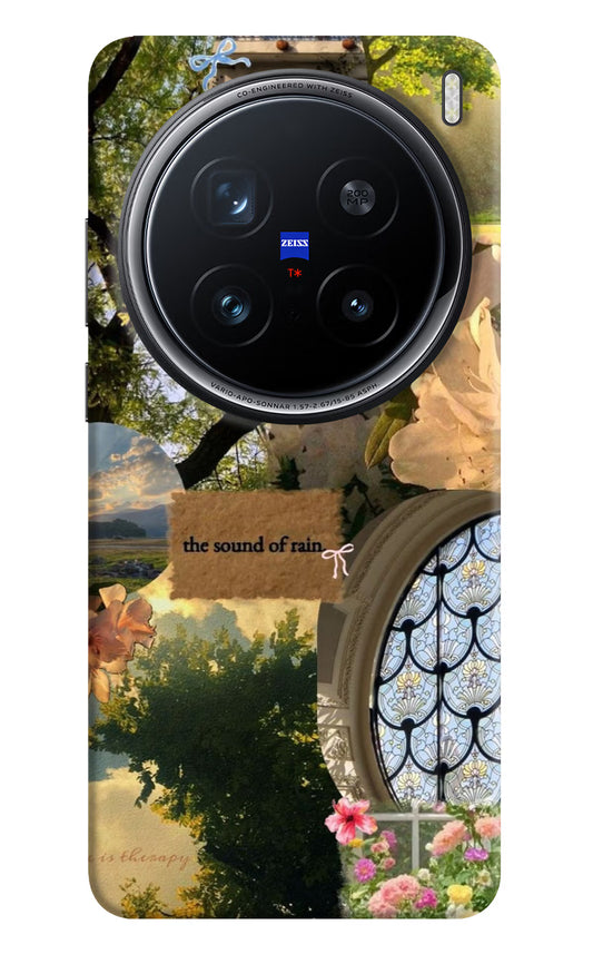 Rain Vivo X200 Pro 5G Hard Case Back Cover by Casekaro
