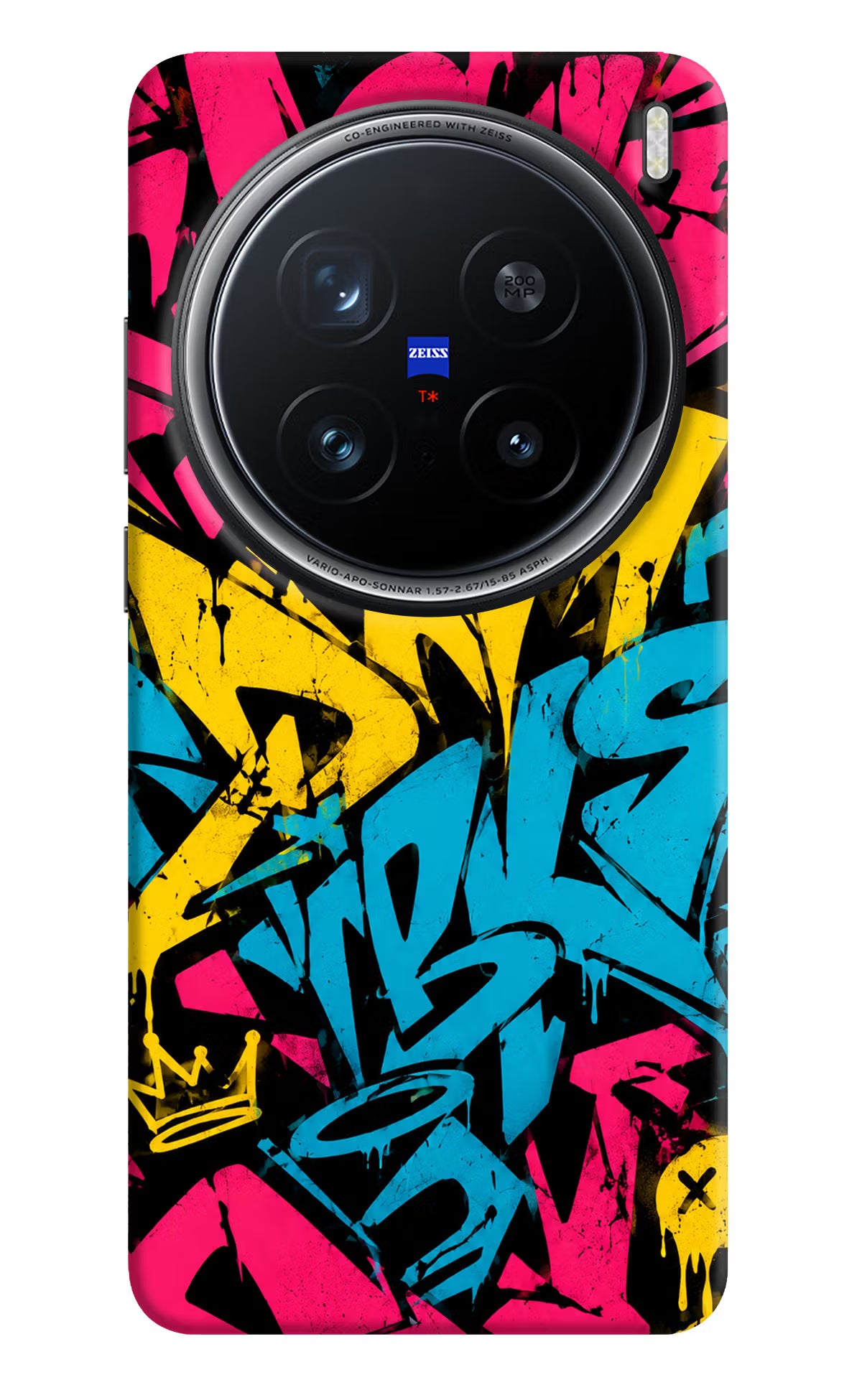 Graffiti Vibe Vivo X200 Pro 5G Back Cover