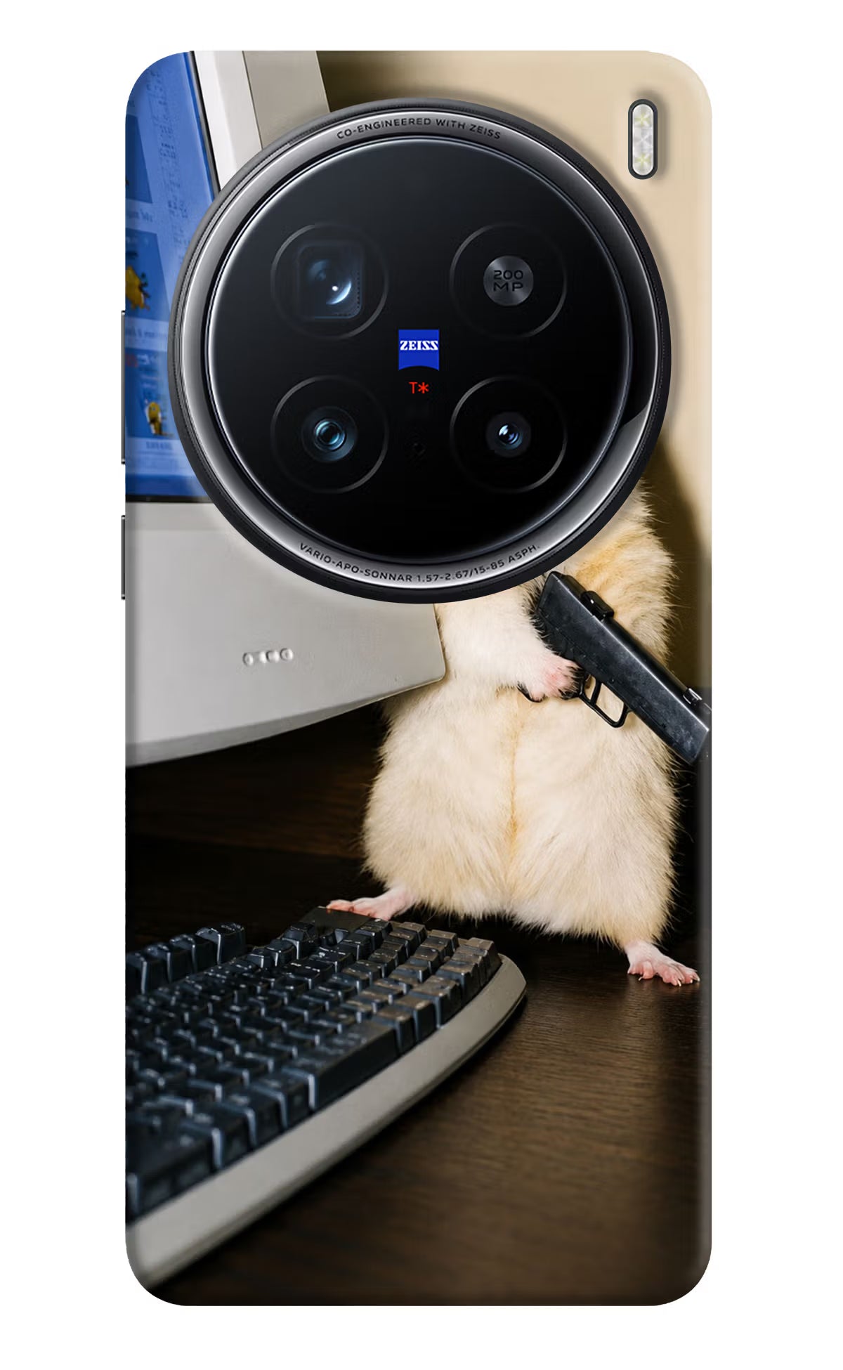 Hacker Hamster Vivo X200 Pro 5G Back Cover
