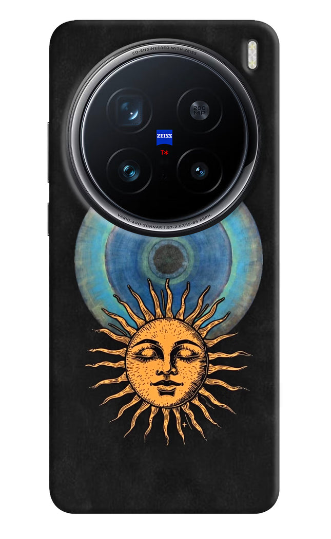 Divine Sun Vivo X200 Pro 5G Hard Case Back Cover by Casekaro