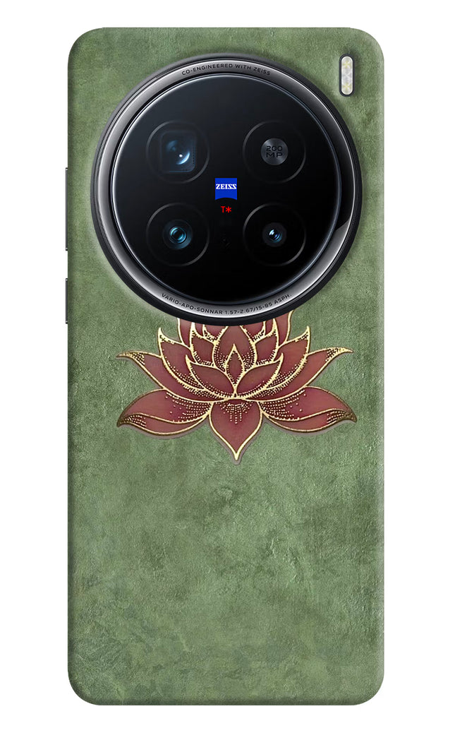 Lotus Grace Vivo X200 Pro 5G Hard Case Back Cover by Casekaro