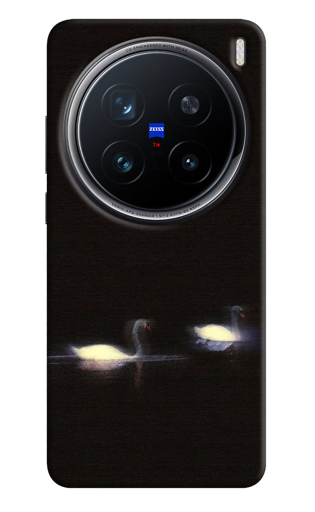 Silent Swans Vivo X200 Pro 5G Hard Case Back Cover by Casekaro