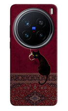 Midnight Cat Vivo X200 Pro 5G Hard Case Back Cover by Casekaro
