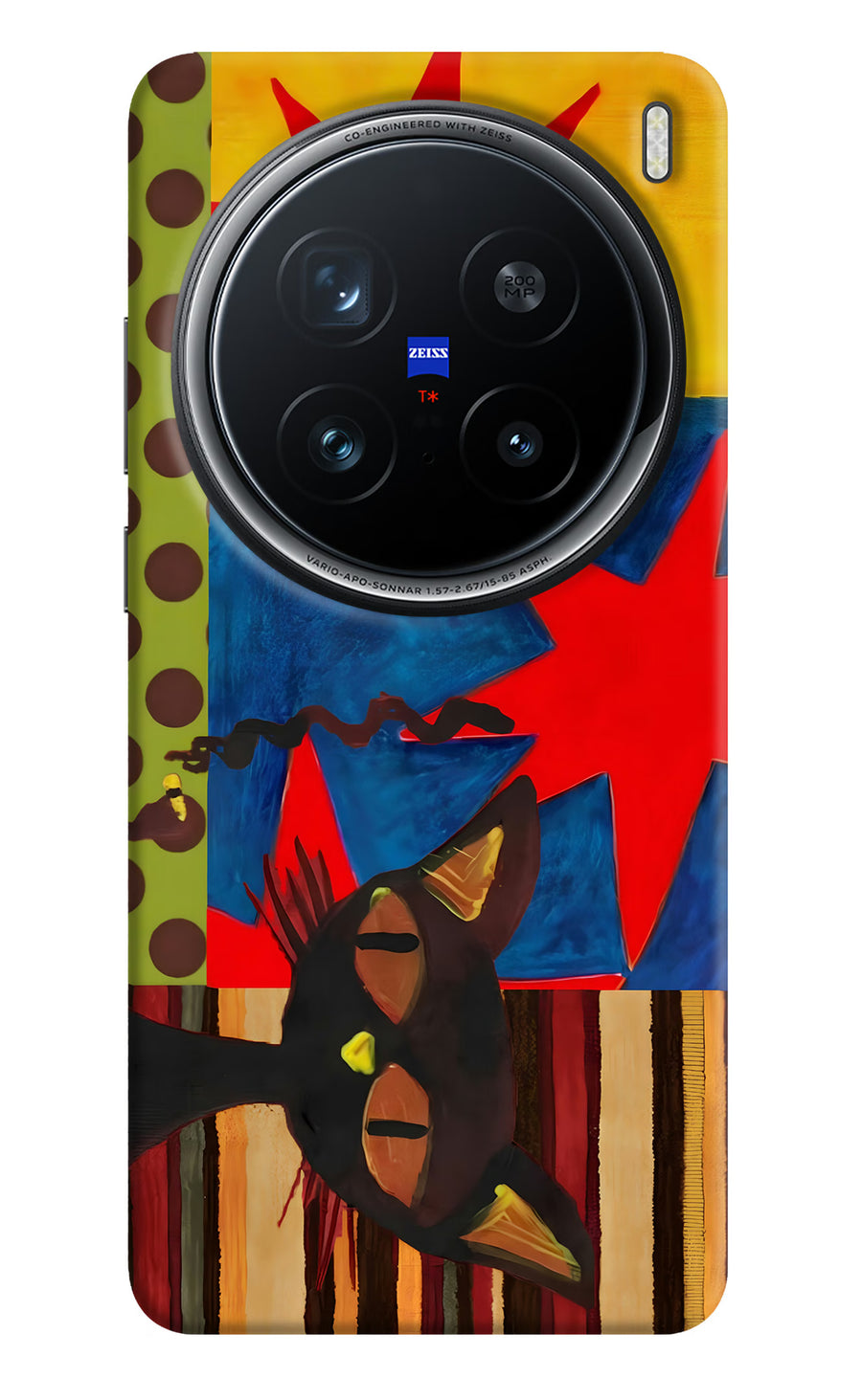 Pop Cat Vivo X200 Pro 5G Back Cover, Hard case