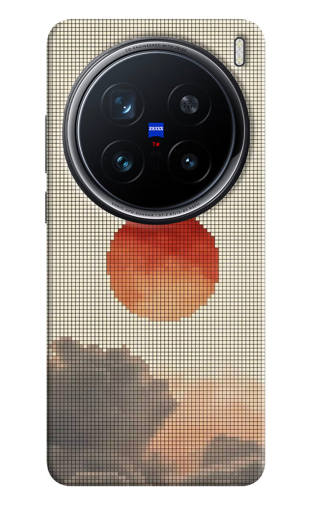 Pixel Sun Vivo X200 Pro 5G Hard Case Back Cover by Casekaro