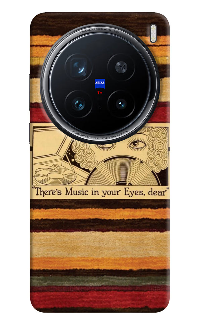 Vinyl Stripes Vivo X200 Pro 5G Hard Case Back Cover by Casekaro