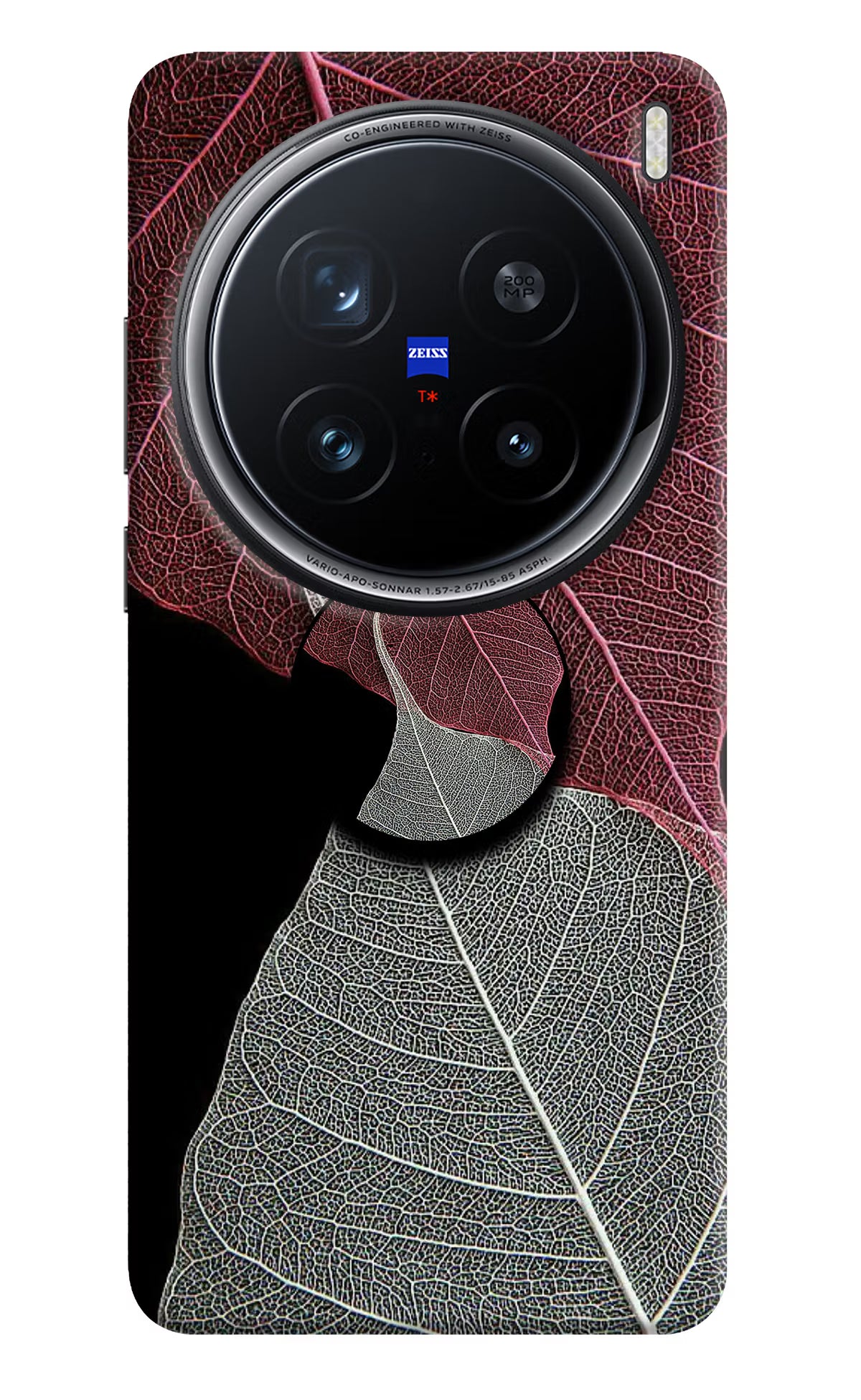 Leaf Pattern Vivo X200 Pro 5G Pop Case by Casekaro