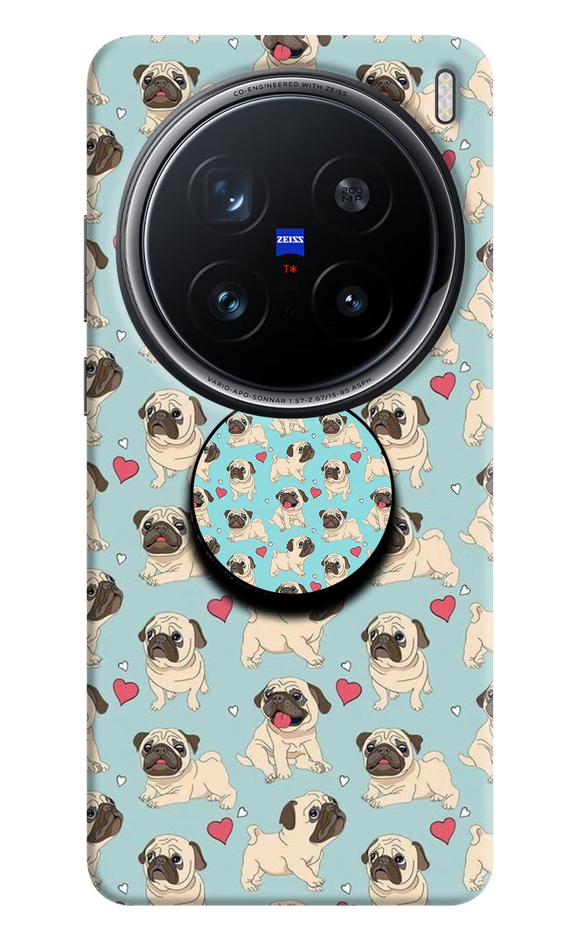 Pug Dog Vivo X200 Pro 5G Pop Case by Casekaro