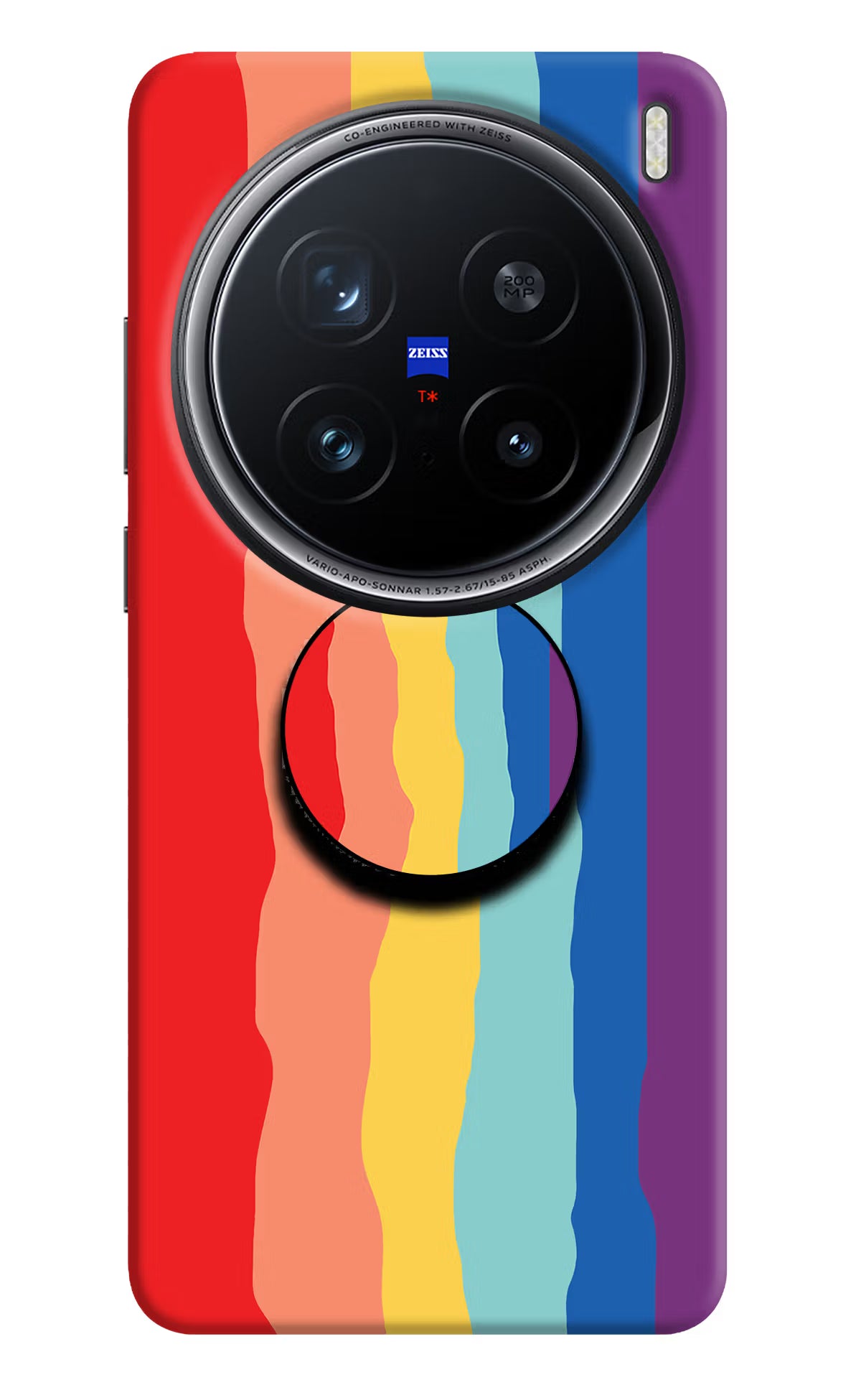 Rainbow Vivo X200 Pro 5G Pop Case by Casekaro
