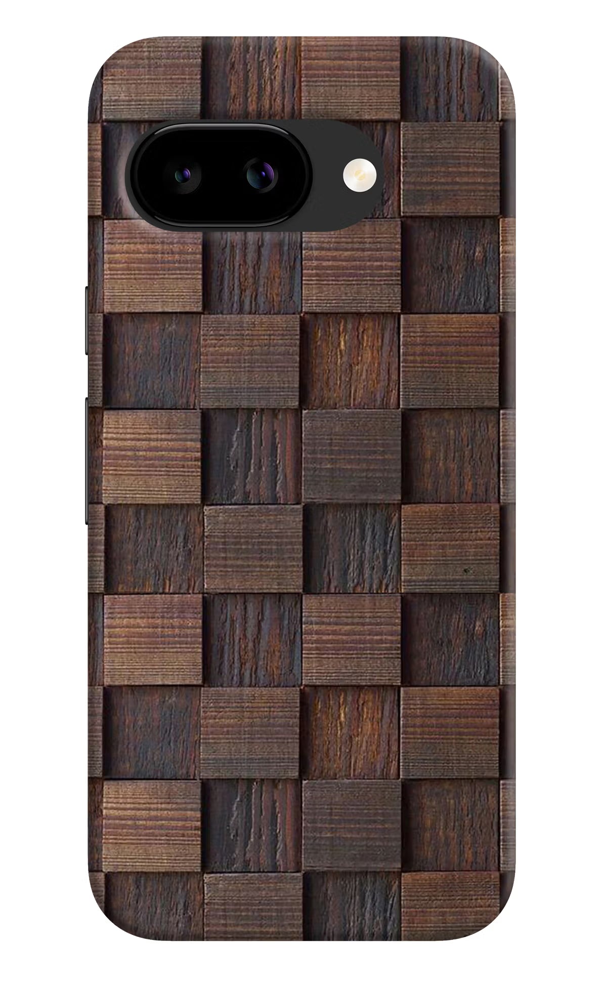 Wooden Cube Design Google Pixel 9A Back Cover