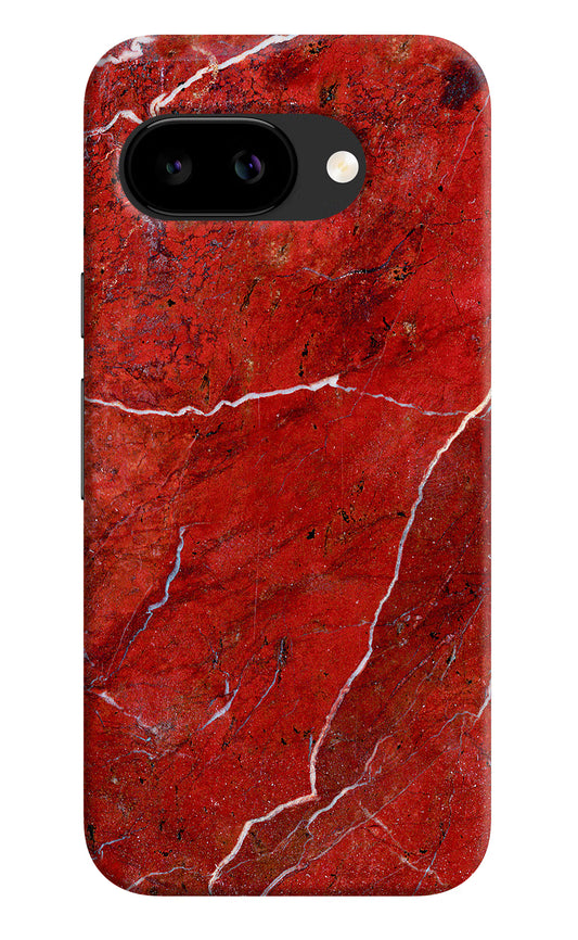 Red Marble Design Google Pixel 9A Back Cover